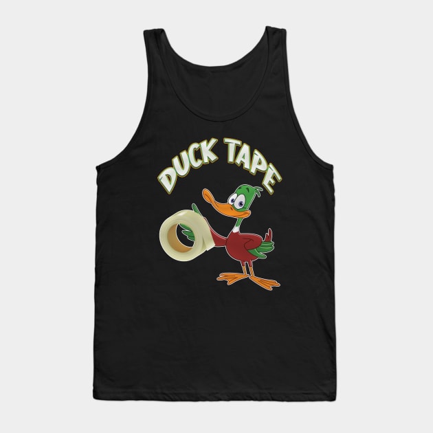 Duck Tape Tank Top by RailoImage